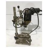 Drill and drill press stand