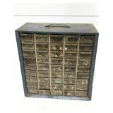 Hardware organizer with contents, heavy