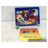 Play-Doh molding clay and molds cutters