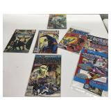 Marvel and DC comics comic books