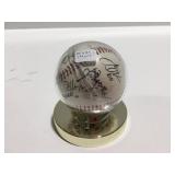Minor league? Signed baseball