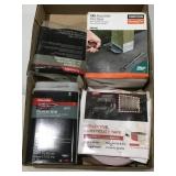 Reflective tape, 4 x 6 strong tie, fiberglass mat