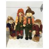 Scarecrows and decor