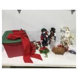 Christmas decor snowman Santa