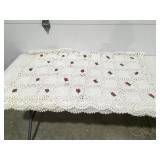 Knitted blanket approximate 48 x 60