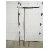 2 steel flag holders 67" tall