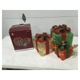 Lighted gift boxes