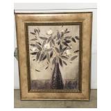 Wall hanging flowers picture 42" x 34"