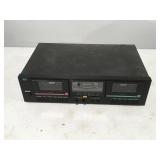 MCS dual stereo cassette deck