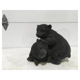 Outdoor resin bear statue