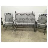 Outdoor Wrought-iron furniture