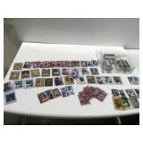 Sports cards, mostly baseball