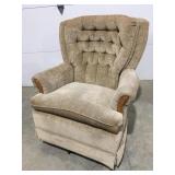 Rocking swivel cushion chair