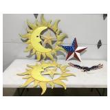 Outside Metal decor