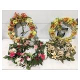 Flowered wreaths