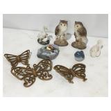 Birds and butterflies