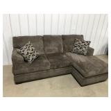 Ashley furniture couch with ottoman 89"