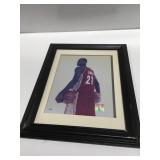 Framed picture of LeBron James