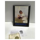 Al Kalinin signed framed picture with