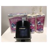 Center pull new paper towel dispenser& 8 rolls