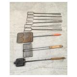 Outdoor campfire grilling items