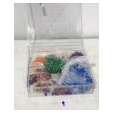 Colored plastic inserts for ceramic projects