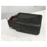Plastic 10 quart oil drain container