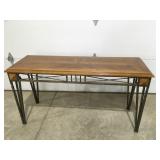 Sofa table 52" x 27 1/2" tall