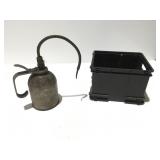 Vintage metal oiler