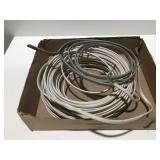Electrical wireWhite one light gauge probably