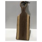 Rustic live edge Baden and grain cutting board