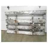 Wood gate 62" x 36 1/2"