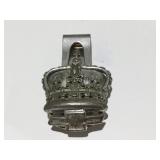Money clip marked Sterling crown and Chevy bowtie