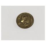 1936 national holy name society pin-Pin is broke