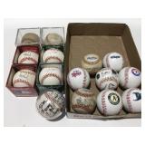 Baseballs some signed, no authenticities