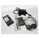 Binoculars, Sony Walkman wireless earbuds