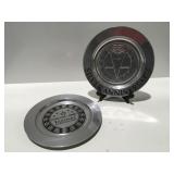 Wilton Pontiac promotional plates