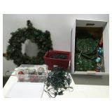 Christmas decor, lights wreaths and more