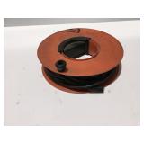 Coaxial cableon cord reel