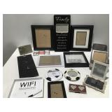 Picture frames and decor