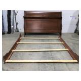 Sleigh bed 76 inches wide