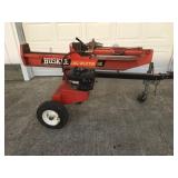 Log splitter runs