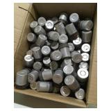 Vintage aluminum film canisters