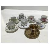 Cups and saucers