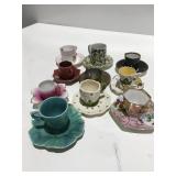 Cups and saucers