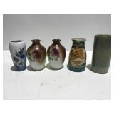 Vases in pitcher