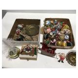 Christmas ornaments and decor