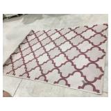 Outdoor rug 87 1/2" x 62 1/2"