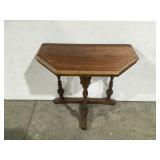 Small wood wall table