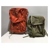 Hiking backpacks